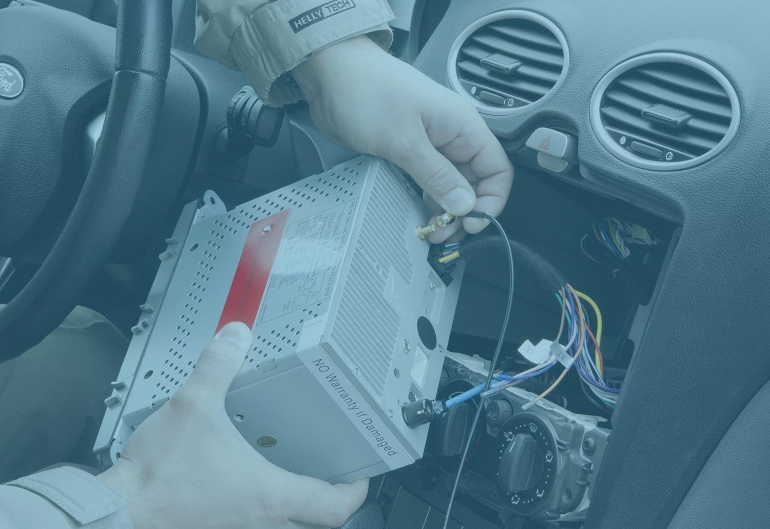 УСТАНОВКА АВТОМАГНИТОЛЫ